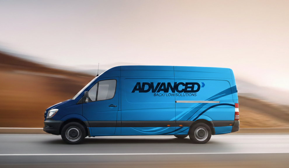 Advanced Backflow Solutions service truck